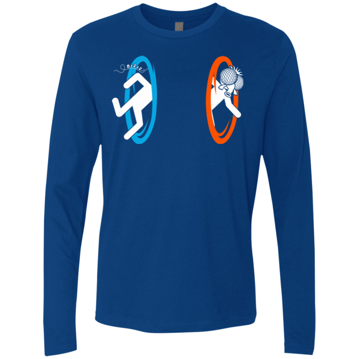 T-Shirts Royal / Small Fly trouble Men's Premium Long Sleeve