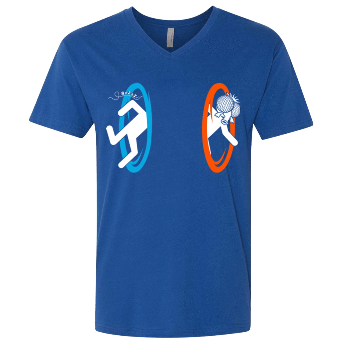 T-Shirts Royal / X-Small Fly trouble Men's Premium V-Neck