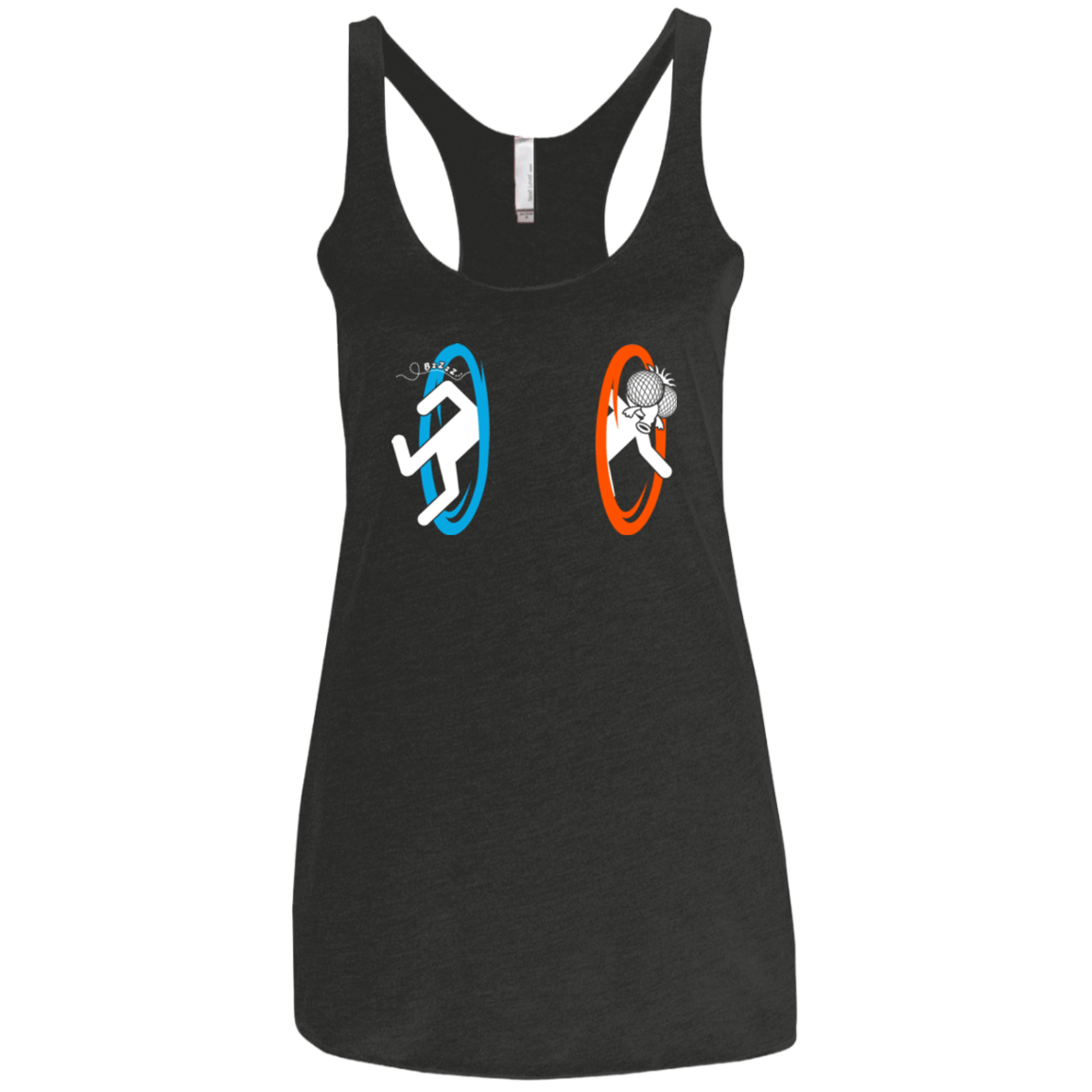 T-Shirts Vintage Black / X-Small Fly trouble Women's Triblend Racerback Tank