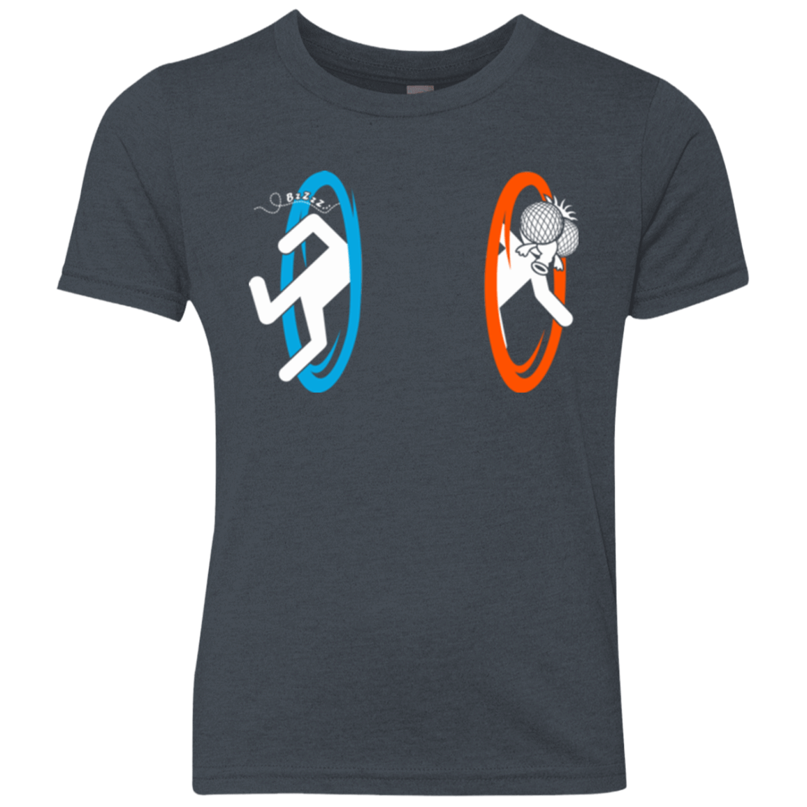 T-Shirts Vintage Navy / YXS Fly trouble Youth Triblend T-Shirt