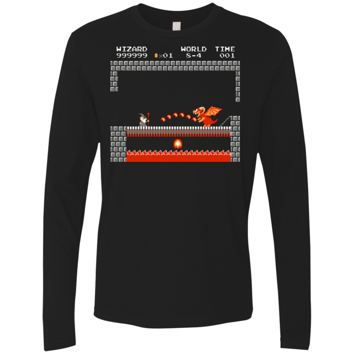 T-Shirts Black / Small Fly you fools Men's Premium Long Sleeve