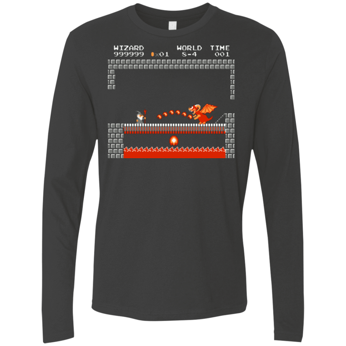 T-Shirts Heavy Metal / Small Fly you fools Men's Premium Long Sleeve