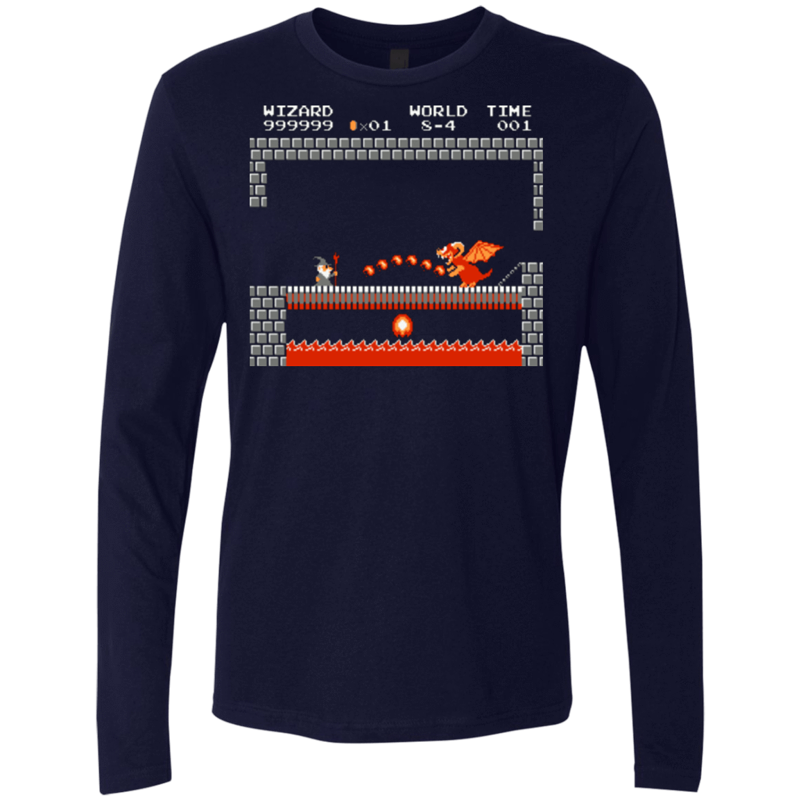 T-Shirts Midnight Navy / Small Fly you fools Men's Premium Long Sleeve