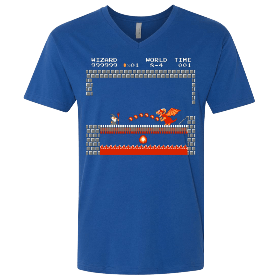 T-Shirts Royal / X-Small Fly you fools Men's Premium V-Neck