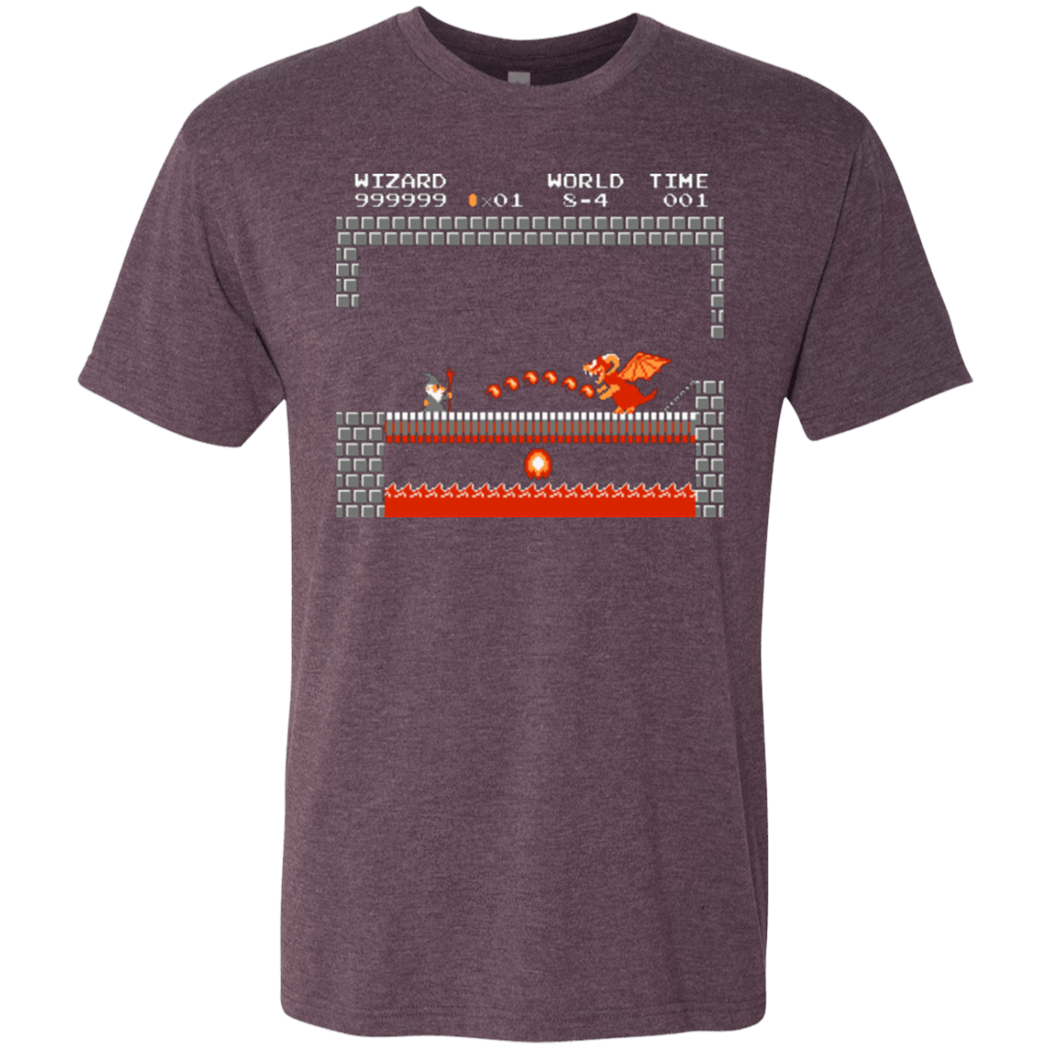 T-Shirts Vintage Purple / Small Fly you fools Men's Triblend T-Shirt