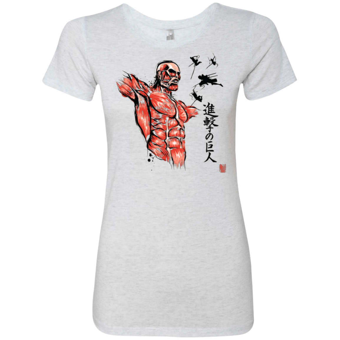 T-Shirts Heather White / Small Flying for Freedom Women's Triblend T-Shirt