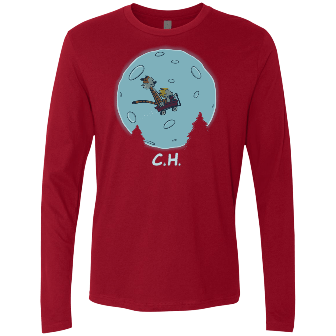 Flying Wagon Men's Premium Long Sleeve