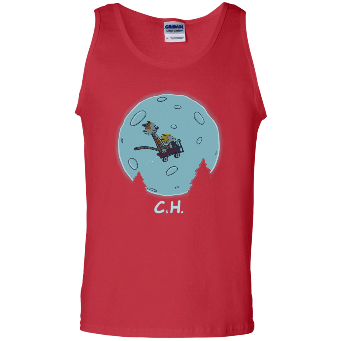 T-Shirts Red / S Flying Wagon Men's Tank Top