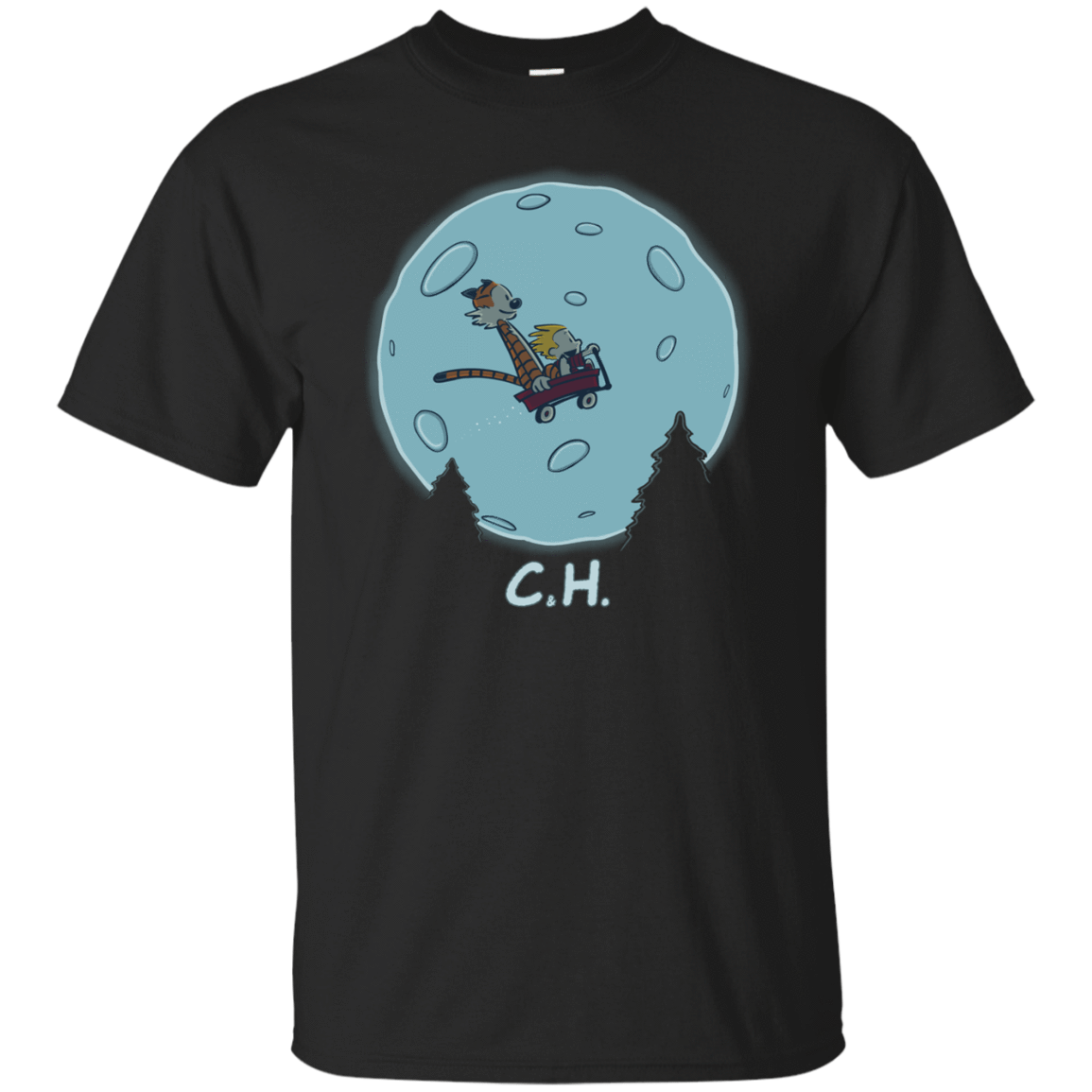 T-Shirts Black / S Flying Wagon T-Shirt