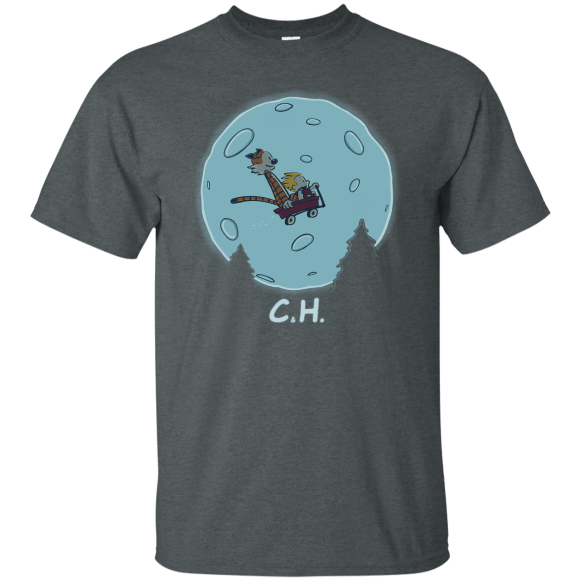 T-Shirts Dark Heather / S Flying Wagon T-Shirt