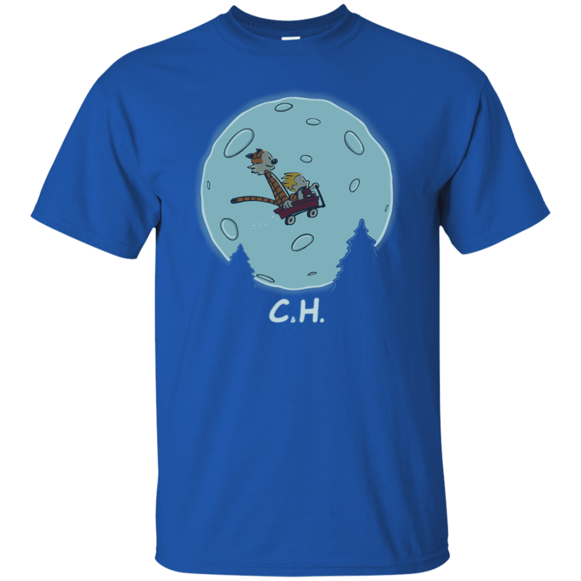 T-Shirts Royal / S Flying Wagon T-Shirt