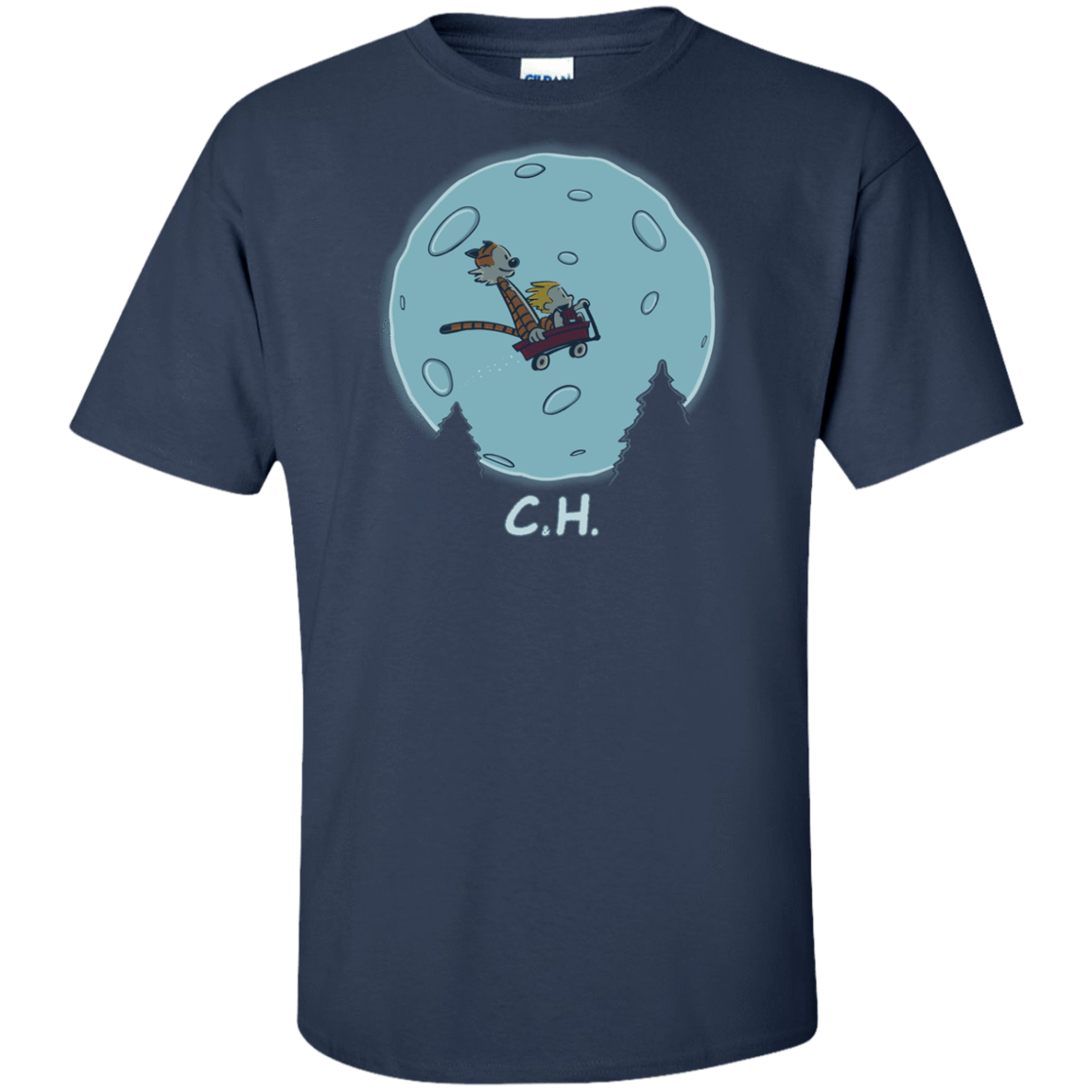 T-Shirts Navy / XLT Flying Wagon Tall T-Shirt