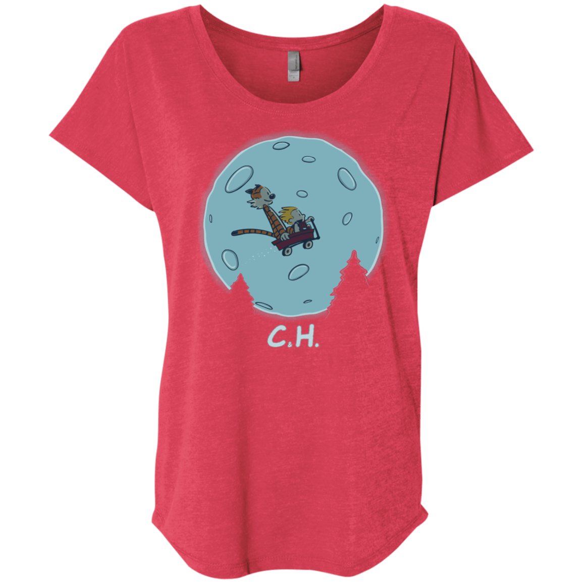 Flying Wagon Triblend Dolman Sleeve