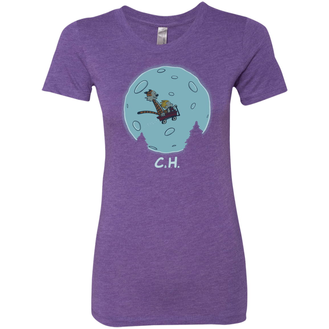 T-Shirts Purple Rush / S Flying Wagon Women's Triblend T-Shirt