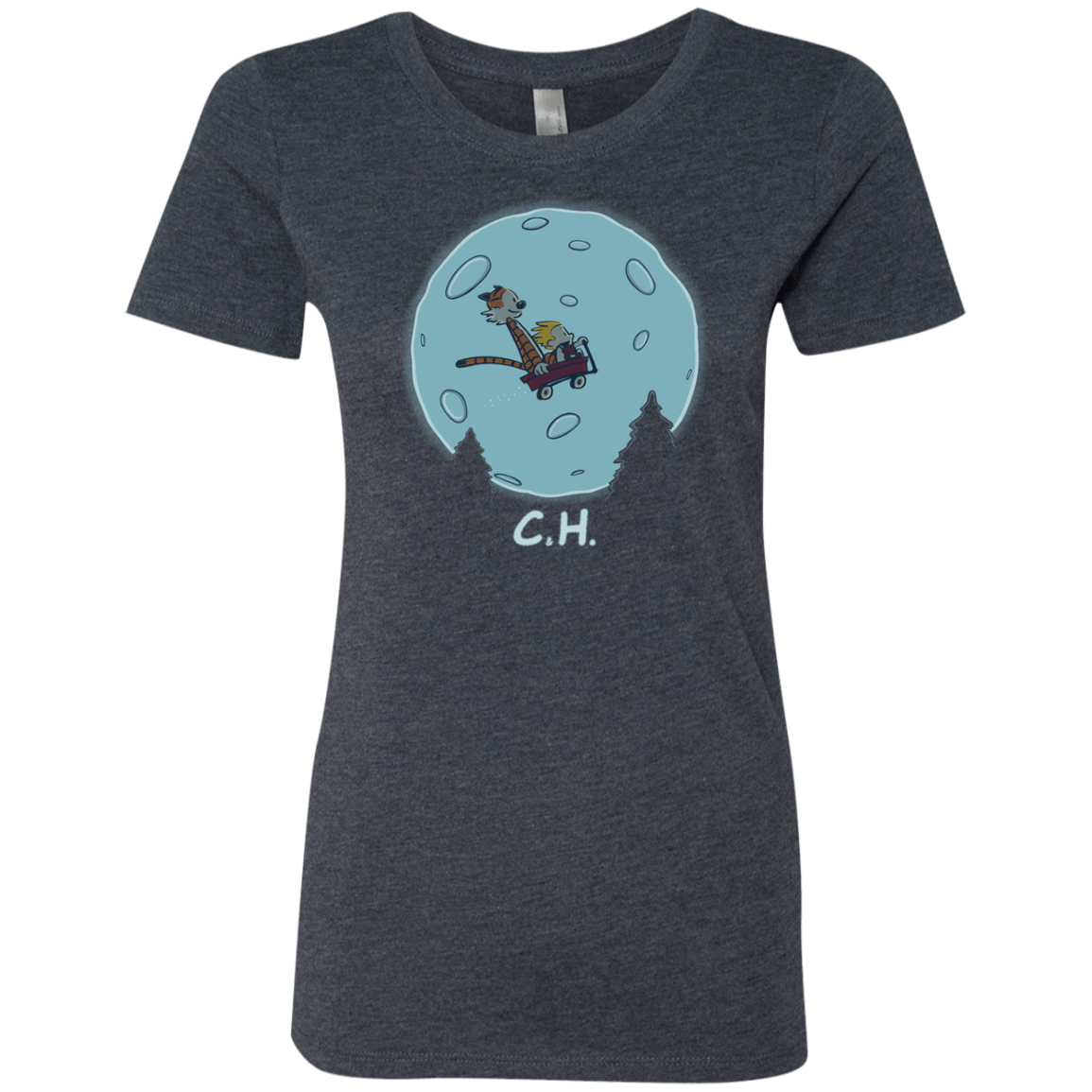 T-Shirts Vintage Navy / S Flying Wagon Women's Triblend T-Shirt