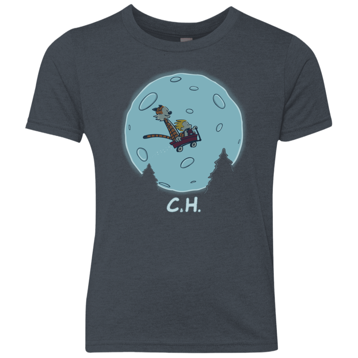 T-Shirts Vintage Navy / YXS Flying Wagon Youth Triblend T-Shirt