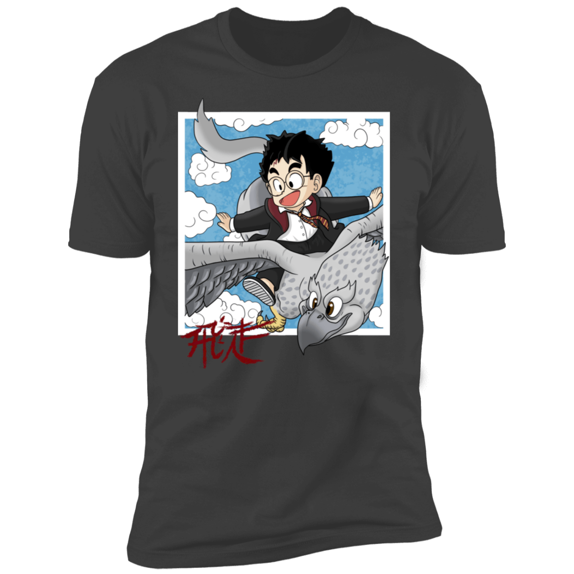 T-Shirts Heavy Metal / S Flying with Buck Men's Premium T-Shirt