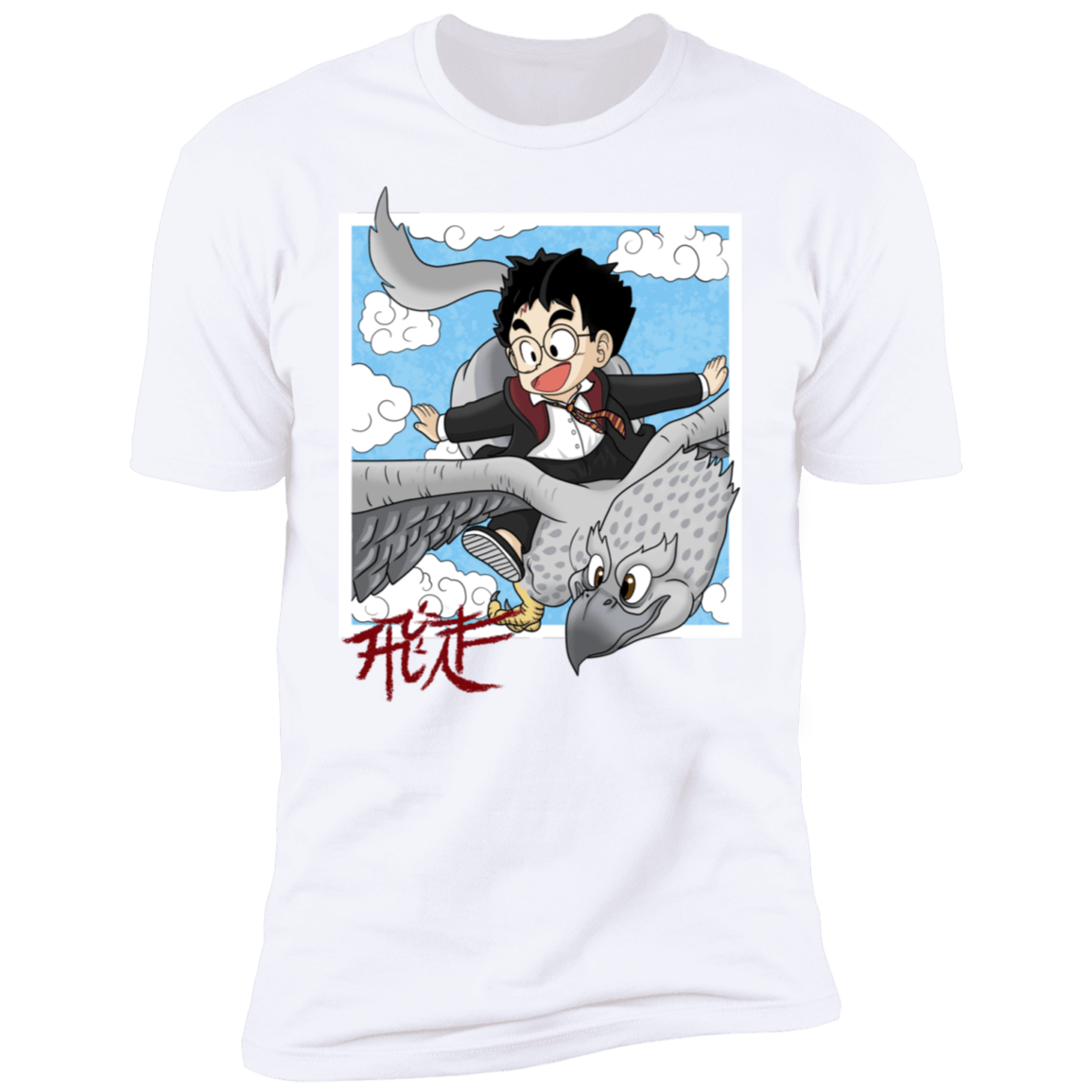 T-Shirts White / S Flying with Buck Men's Premium T-Shirt