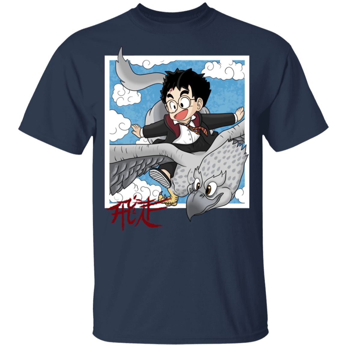 T-Shirts Navy / YXS Flying with Buck Youth T-Shirt