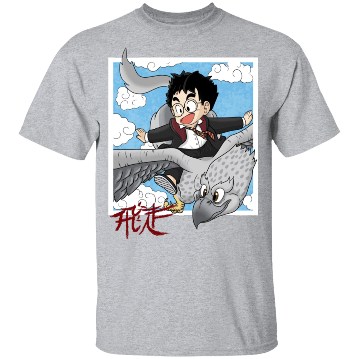 T-Shirts Sport Grey / YXS Flying with Buck Youth T-Shirt