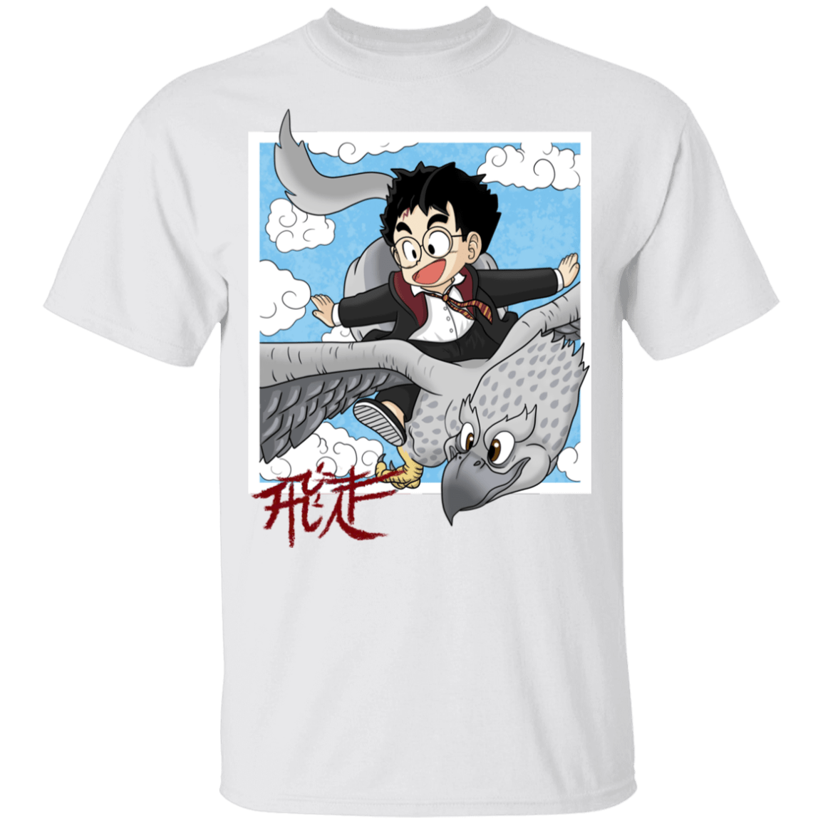 T-Shirts White / YXS Flying with Buck Youth T-Shirt