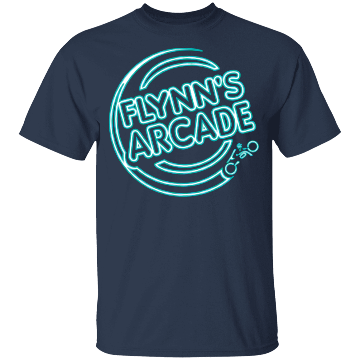 T-Shirts Navy / YXS Flynn's Arcade Youth T-Shirt