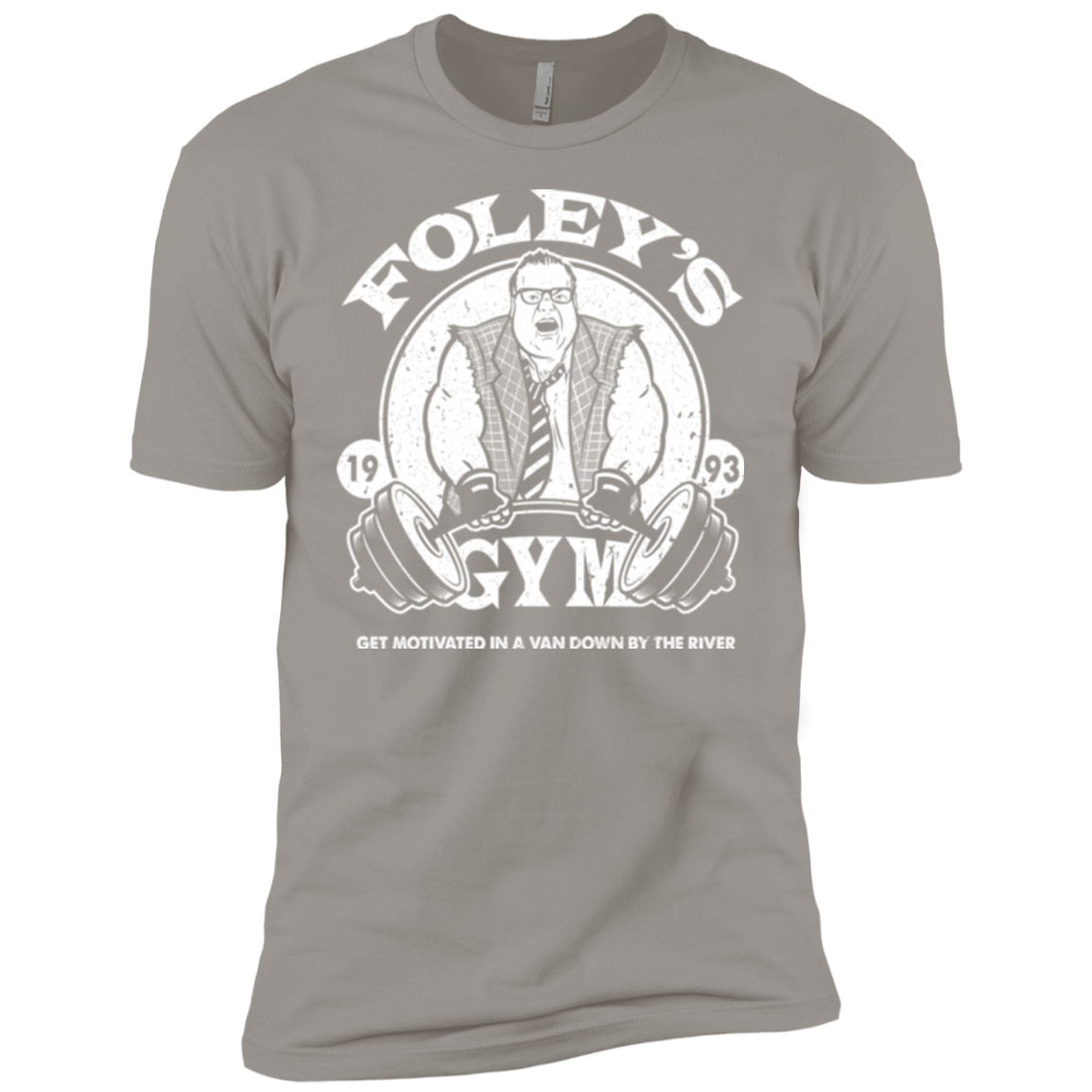 T-Shirts Light Grey / YXS Foleys Gym Boys Premium T-Shirt