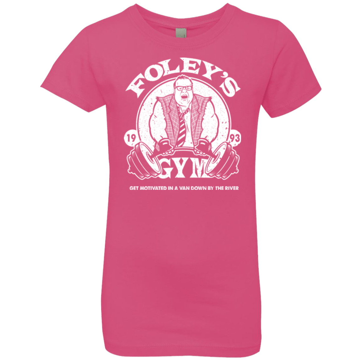 T-Shirts Hot Pink / YXS Foleys Gym Girls Premium T-Shirt