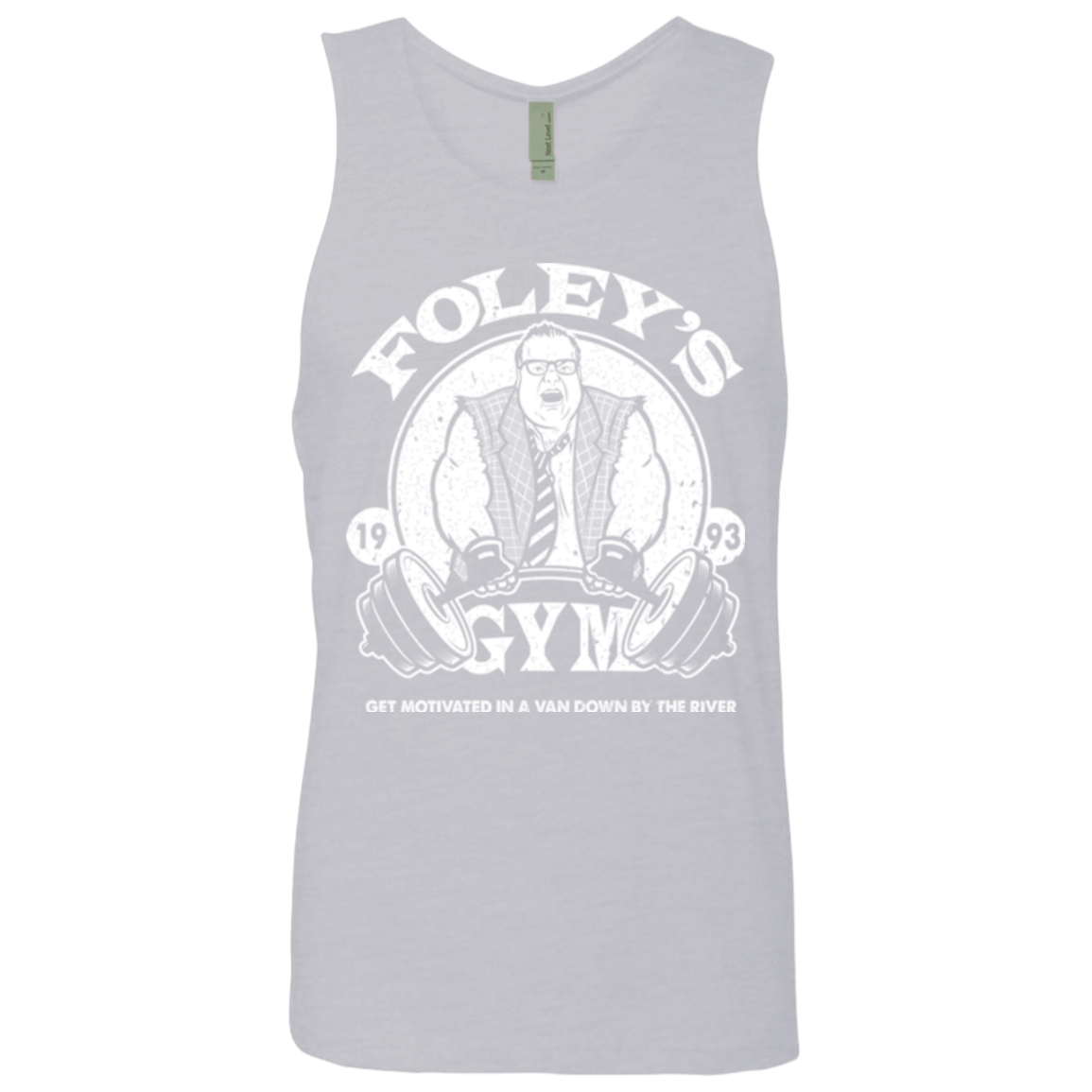 T-Shirts Heather Grey / Small Foleys Gym Men's Premium Tank Top