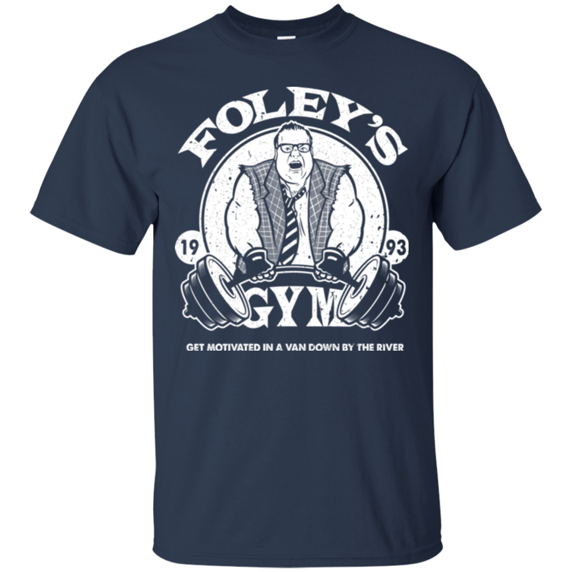 T-Shirts Navy / Small Foleys Gym T-Shirt