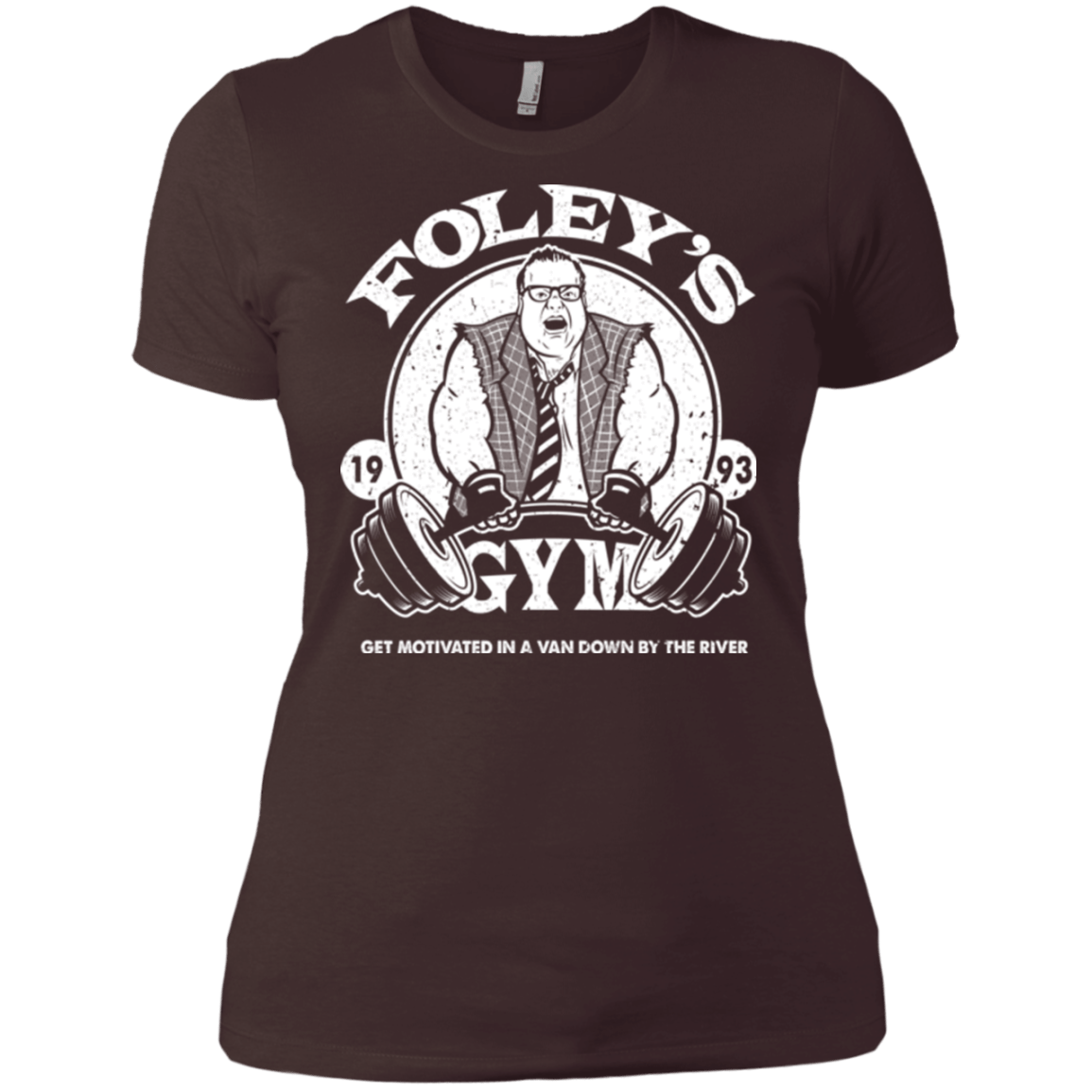 T-Shirts Dark Chocolate / X-Small Foleys Gym Women's Premium T-Shirt