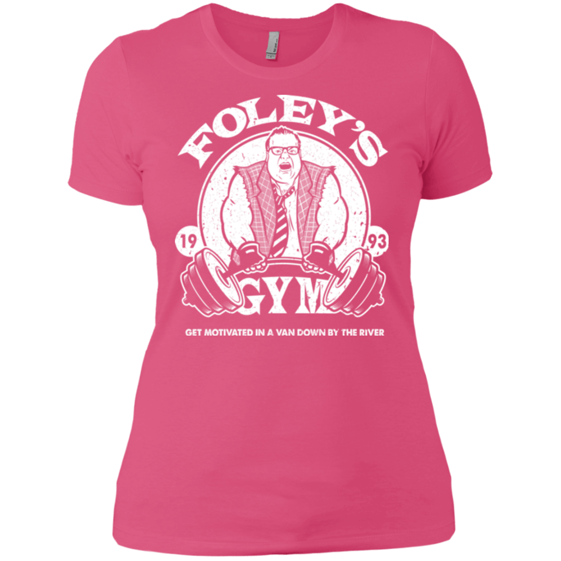 T-Shirts Hot Pink / X-Small Foleys Gym Women's Premium T-Shirt