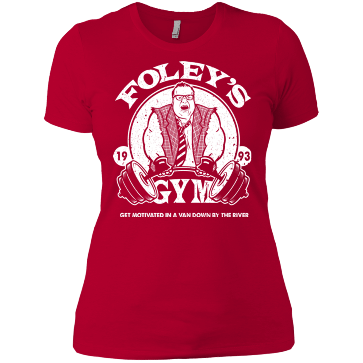 T-Shirts Red / X-Small Foleys Gym Women's Premium T-Shirt