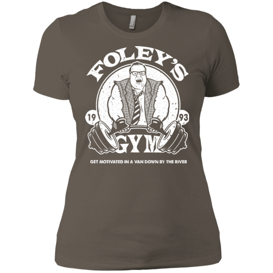 T-Shirts Warm Grey / X-Small Foleys Gym Women's Premium T-Shirt