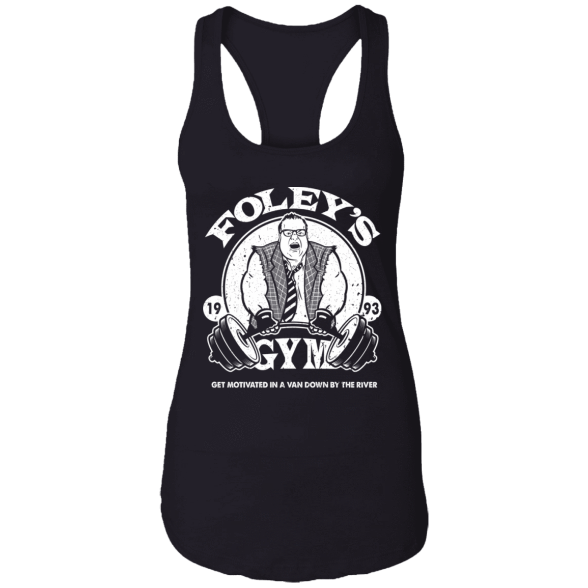 T-Shirts Black / X-Small Foleys Gym Women's Racerback Tank