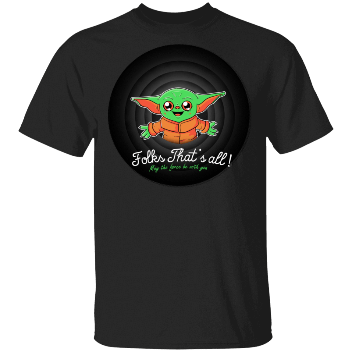 T-Shirts Black / S Folks That's All T-Shirt