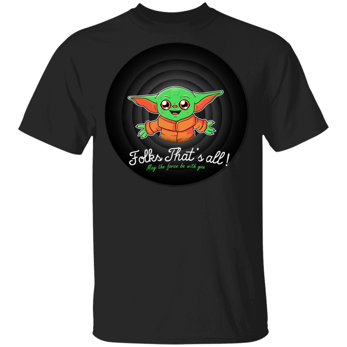 T-Shirts Black / YXS Folks That's All Youth T-Shirt