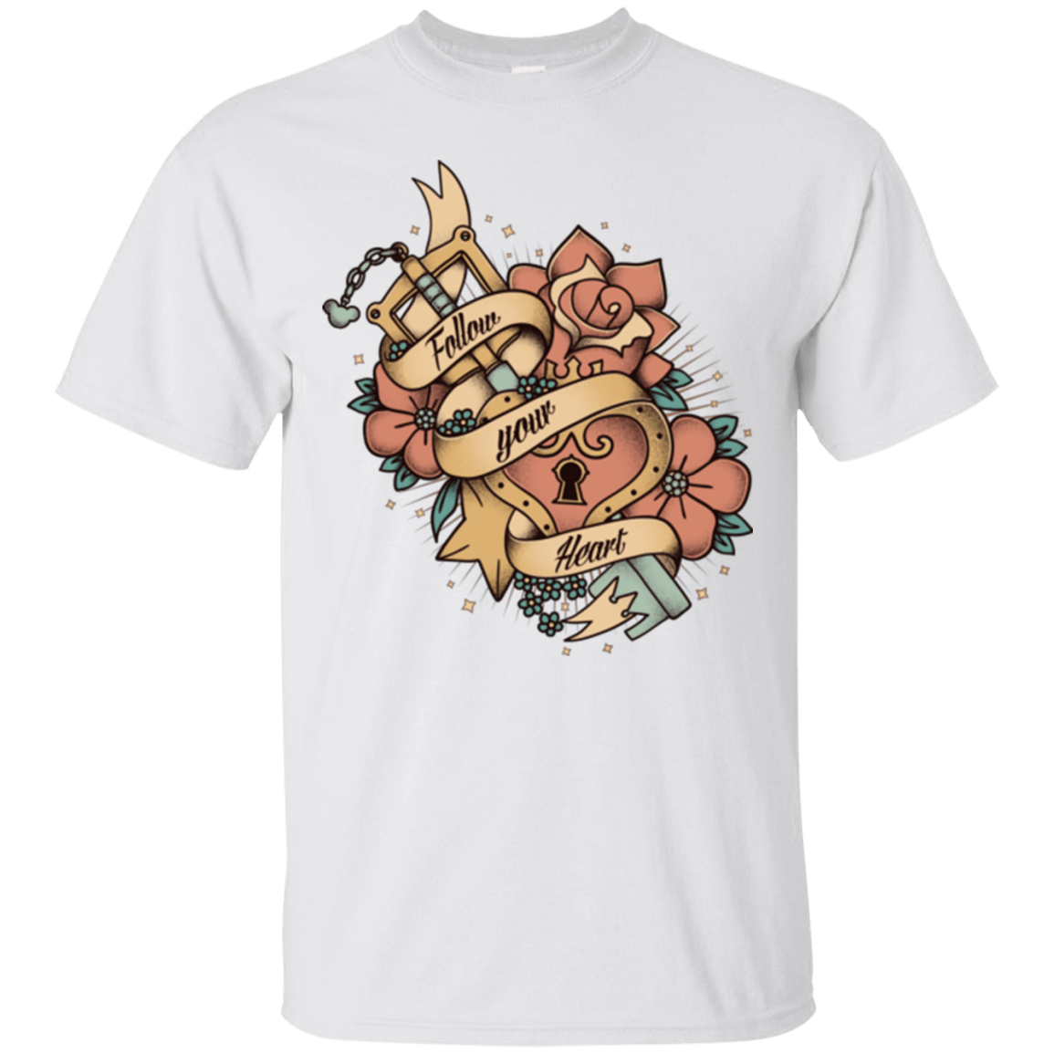 T-Shirts White / Small Follow your heart T-Shirt