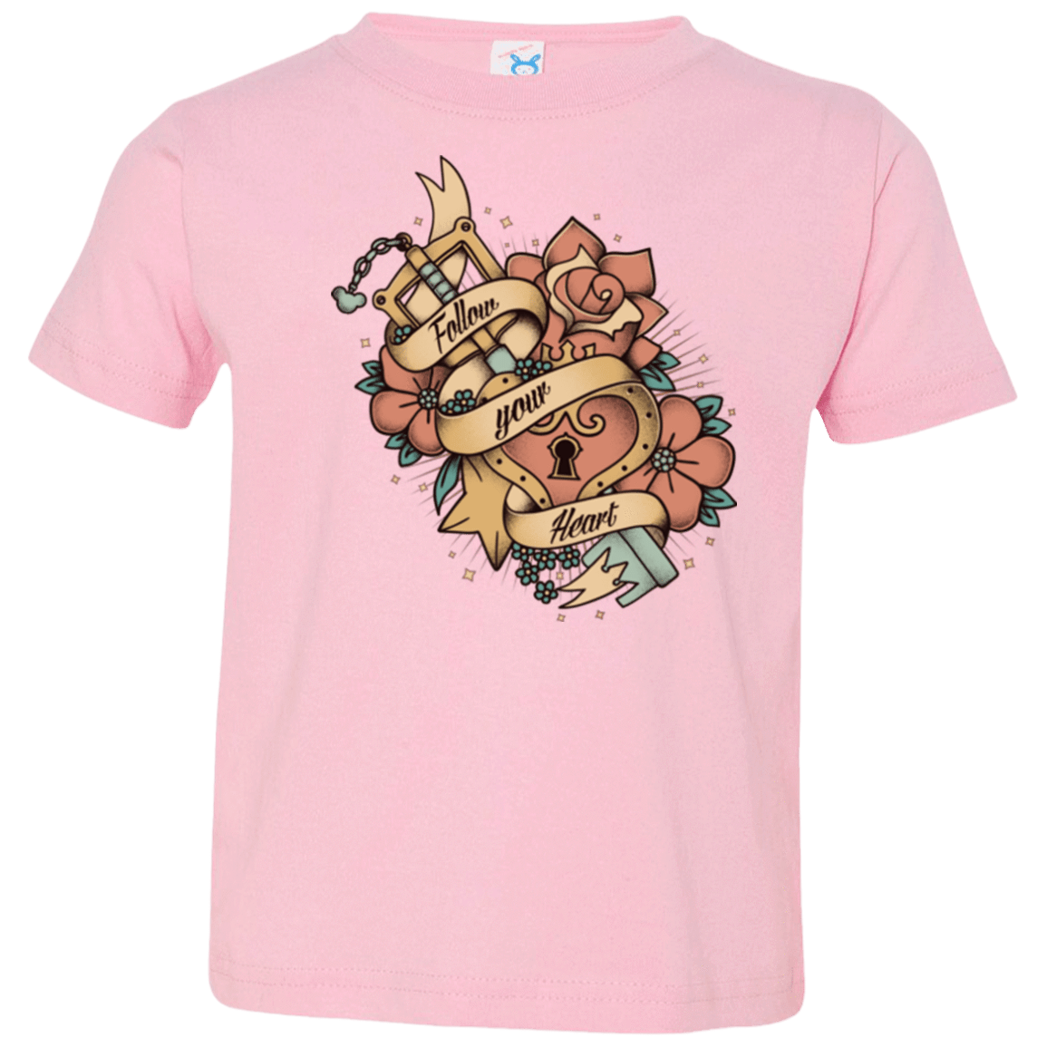 T-Shirts Pink / 2T Follow your heart Toddler Premium T-Shirt