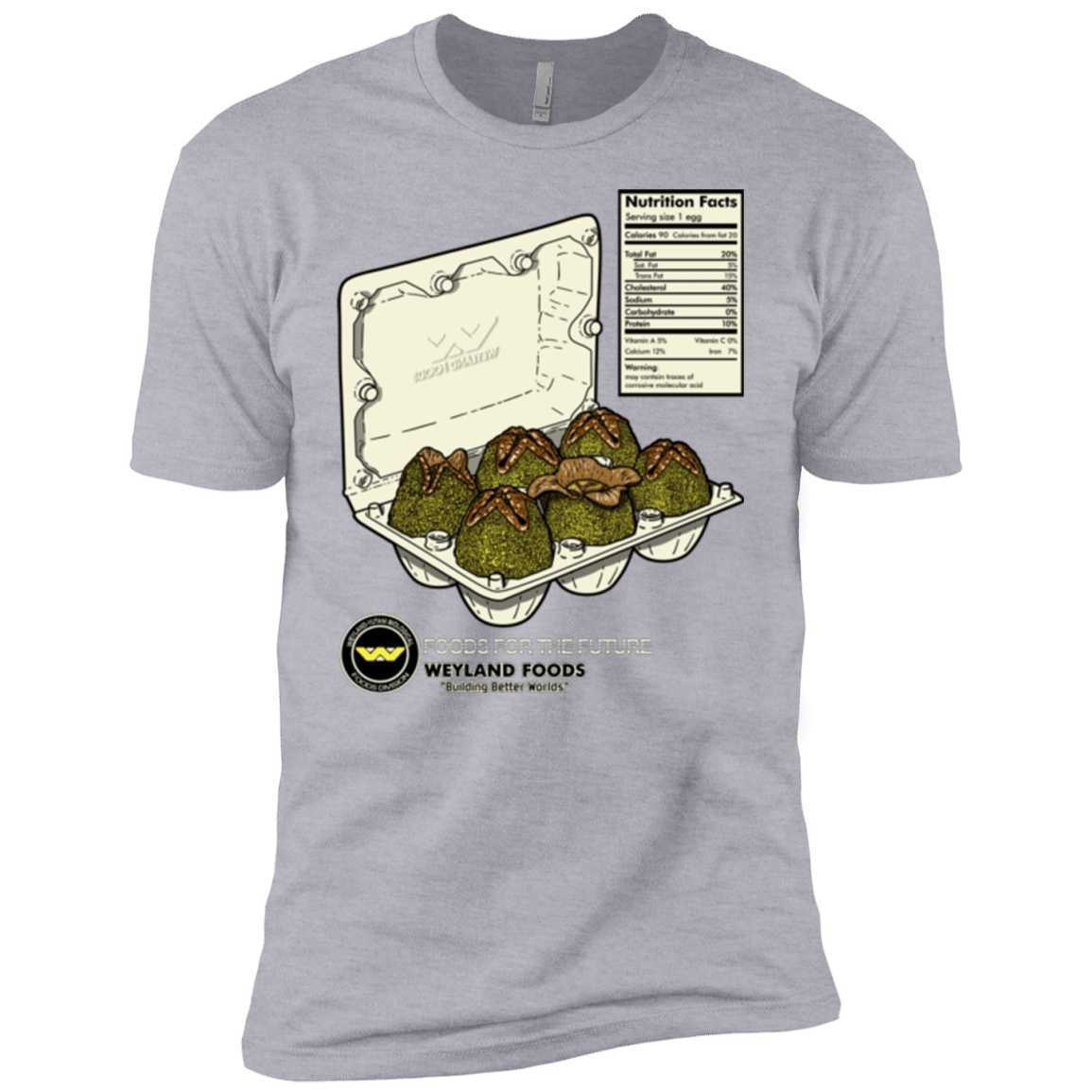 T-Shirts Heather Grey / YXS Food For The Future Boys Premium T-Shirt