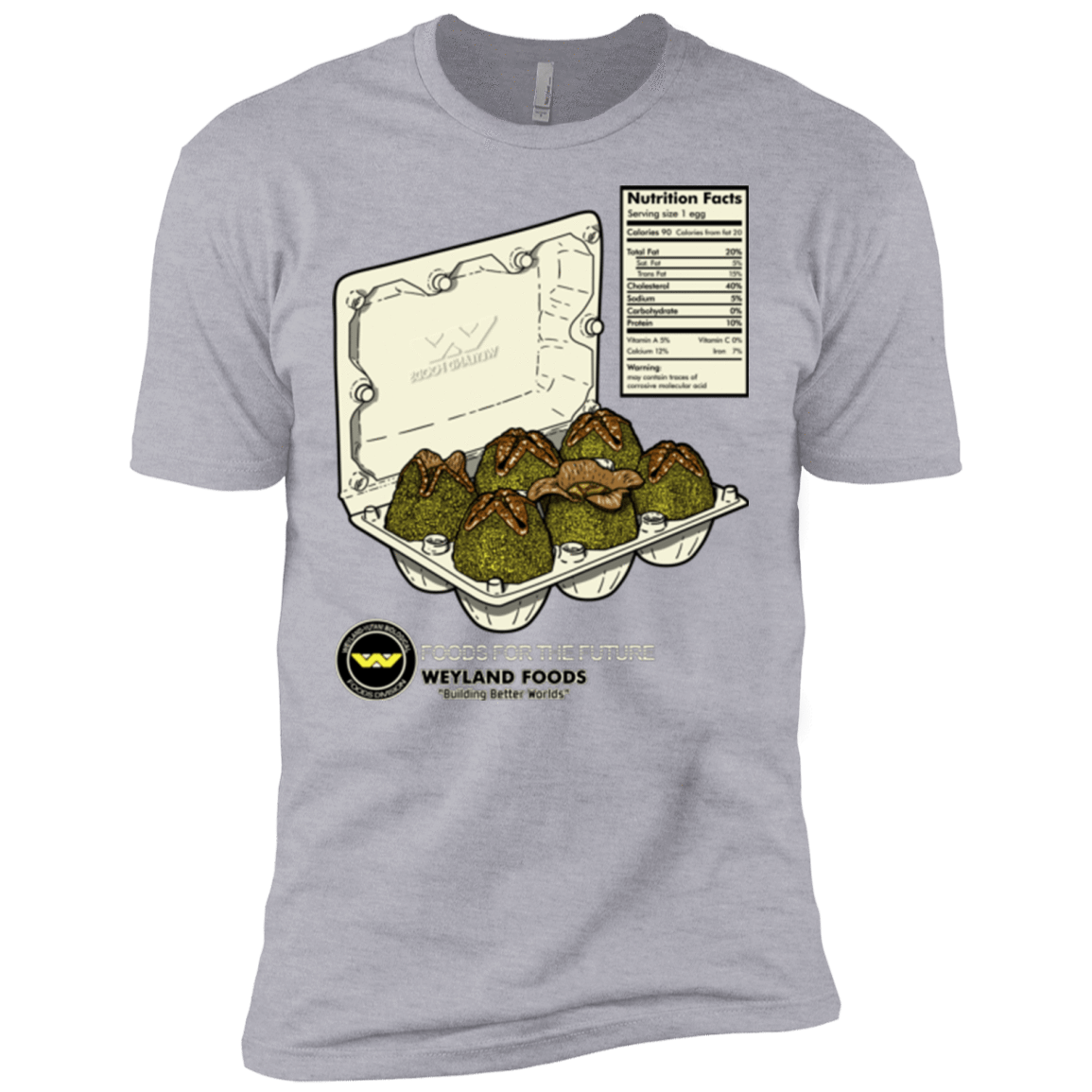 T-Shirts Heather Grey / X-Small Food For The Future Men's Premium T-Shirt