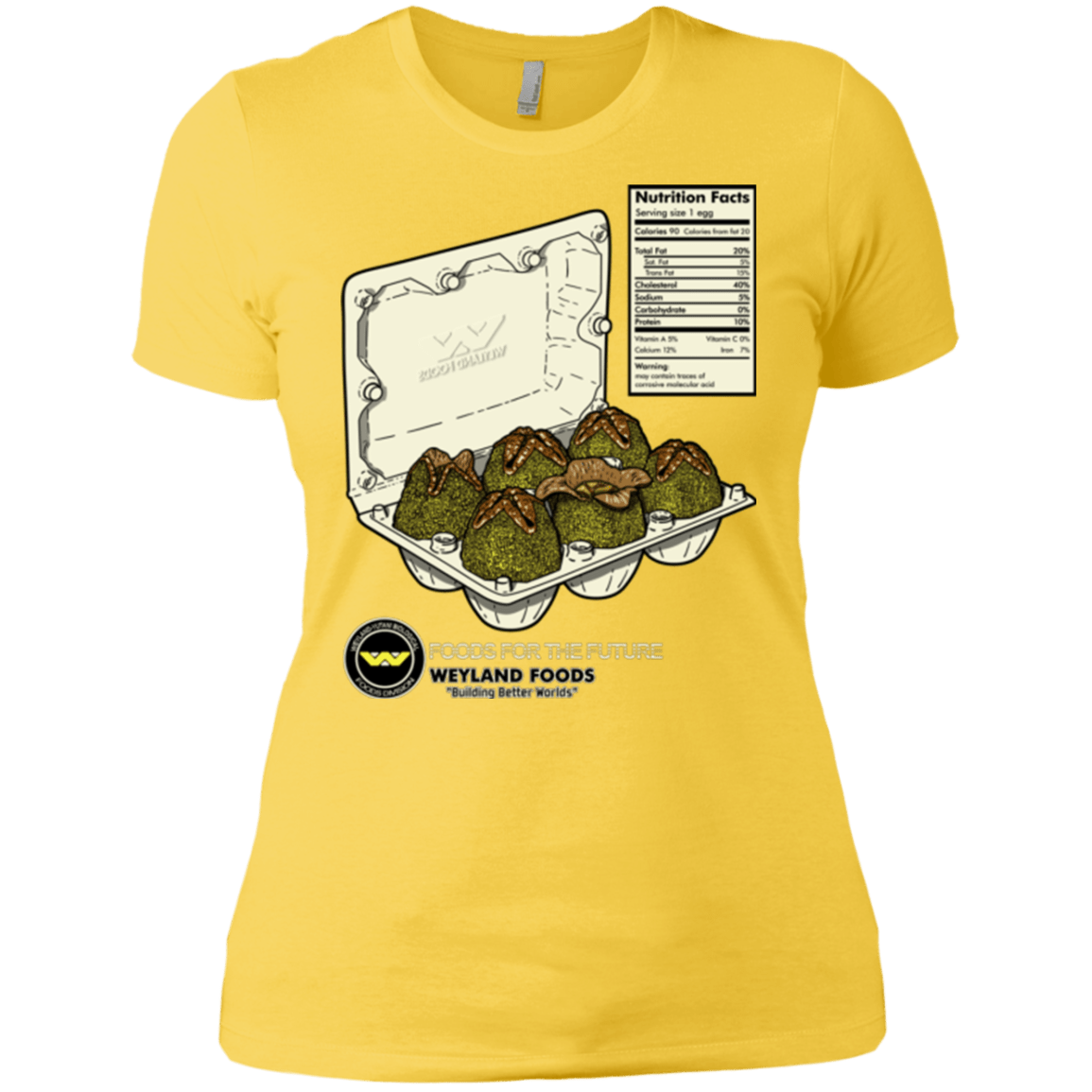 T-Shirts Vibrant Yellow / X-Small Food For The Future Women's Premium T-Shirt