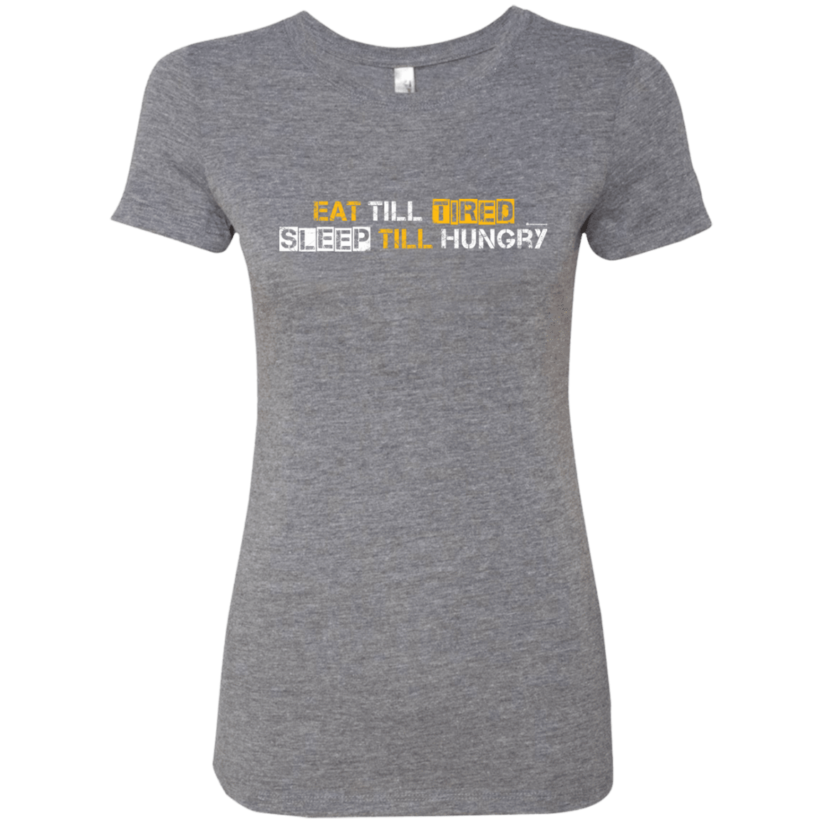 T-Shirts Premium Heather / Small Food Sleep Loop Women's Triblend T-Shirt