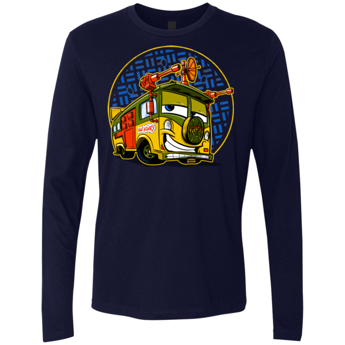 T-Shirts Midnight Navy / Small Foot Stinks Men's Premium Long Sleeve