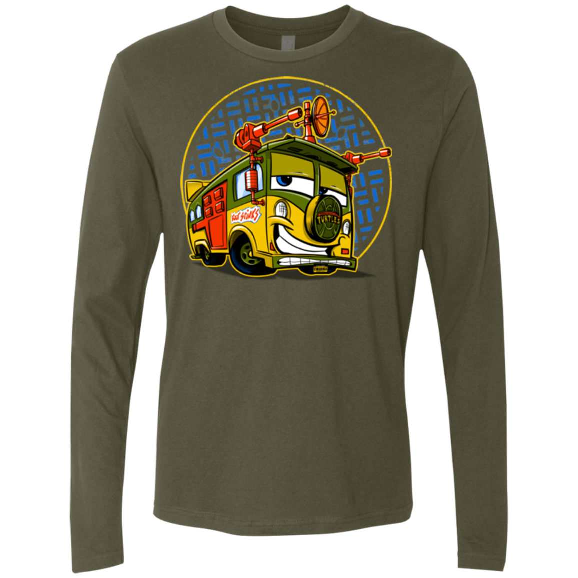 T-Shirts Military Green / Small Foot Stinks Men's Premium Long Sleeve