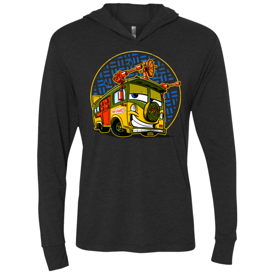 T-Shirts Vintage Black / X-Small Foot Stinks Triblend Long Sleeve Hoodie Tee