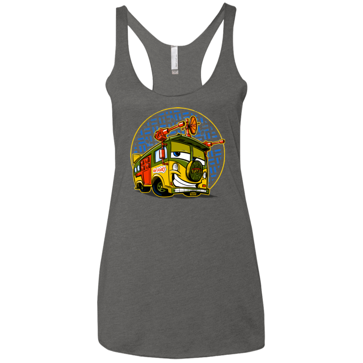 Foot Stinks Women's Triblend Racerback Tank