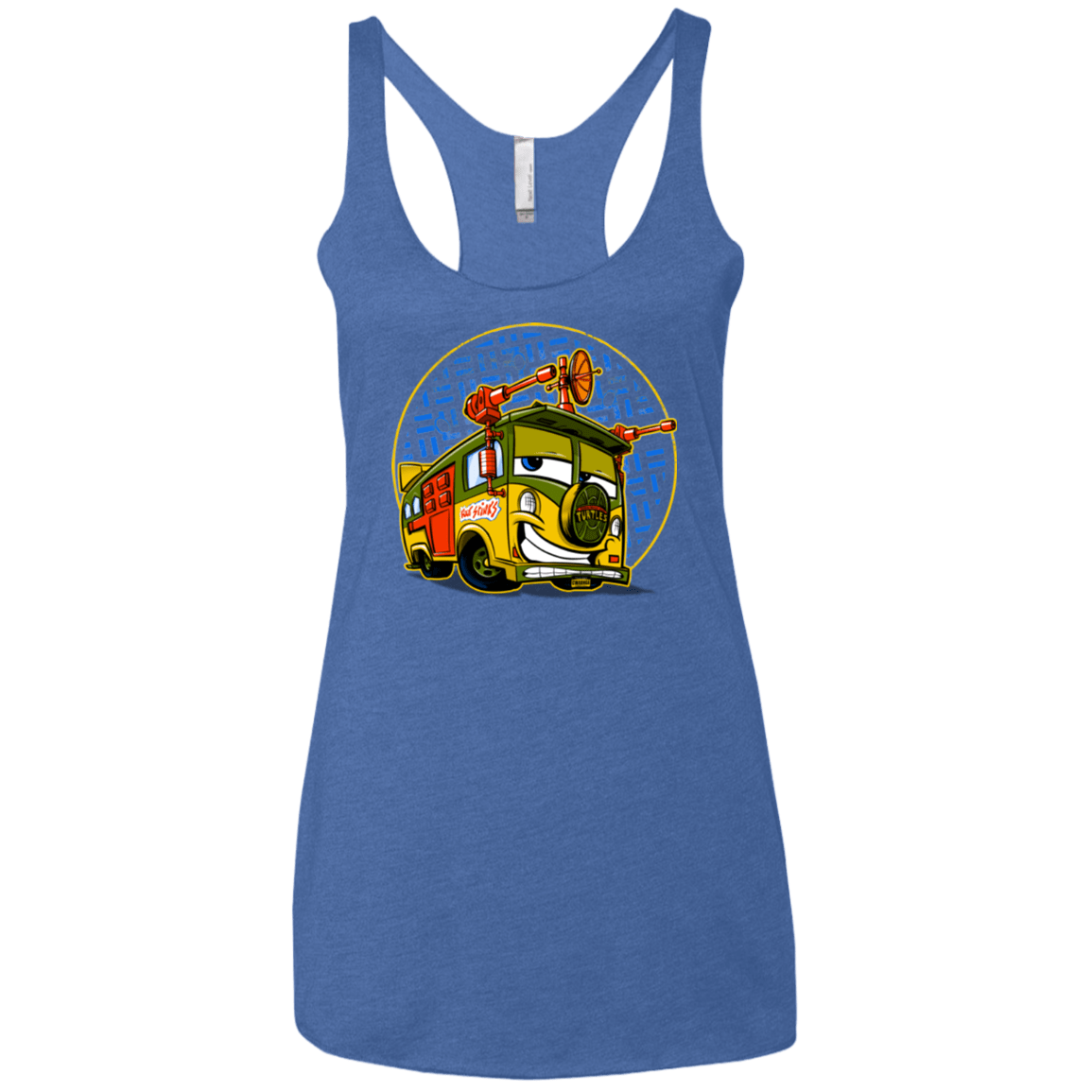 T-Shirts Vintage Royal / X-Small Foot Stinks Women's Triblend Racerback Tank