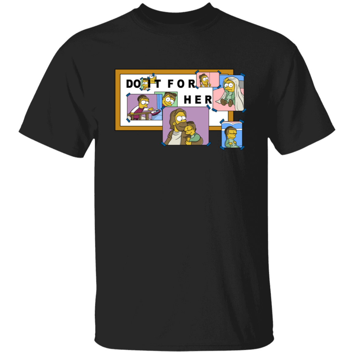 T-Shirts Black / S For Her T-Shirt