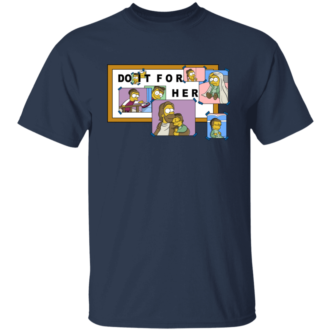 T-Shirts Navy / S For Her T-Shirt